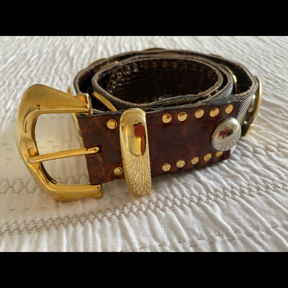 NANNI leather belt (made in Italy)